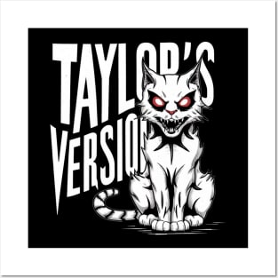 death metal taylors cat version Posters and Art